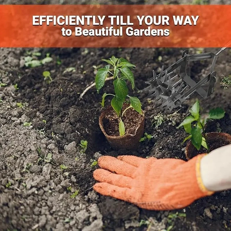  Falcon Hand Soil Tiller With Weeding Blade Without Handle FGHT-309 image-4