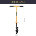  Falcon Post Hole Digger/auger FPHD-1904 image-2