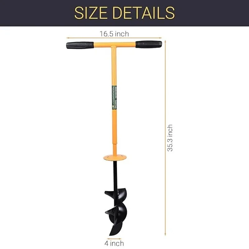  Falcon Post Hole Digger/auger FPHD-1904 image-2