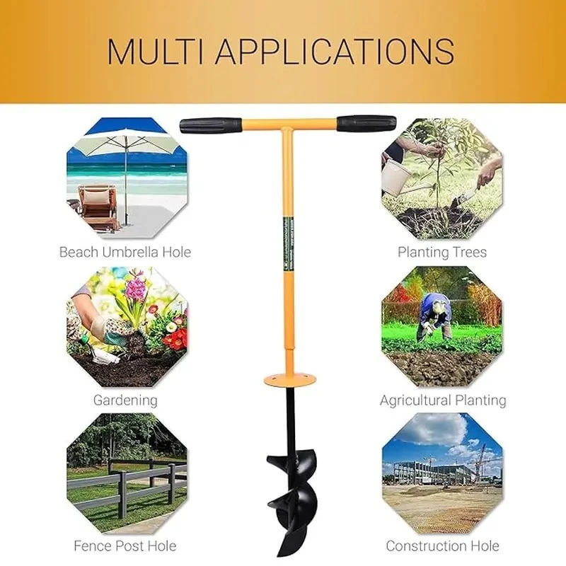  Falcon Post Hole Digger/auger FPHD-1904 image-5