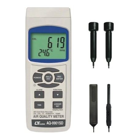 Lutron AQ-9901SD CO and CO2 Meter image-1