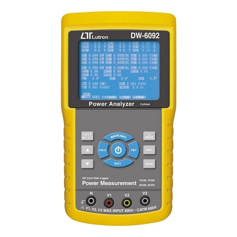 Lutron DW-6092 Wattmeter Analyzer image-1