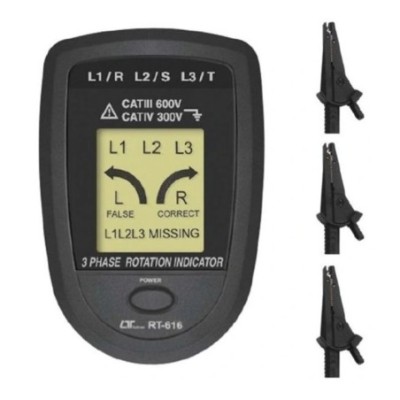 Lutron RT-616 3 Phase Rotation Tester image-1