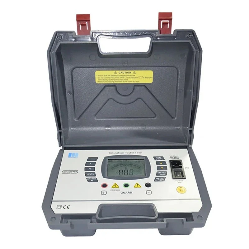 Motwane 5kV Digital Insulation Resistance with Polarization Index IT-51  image-1