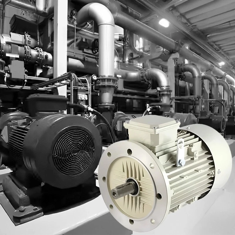  Crompton 1 HP IEC 80 General Purpose Motor Image-3