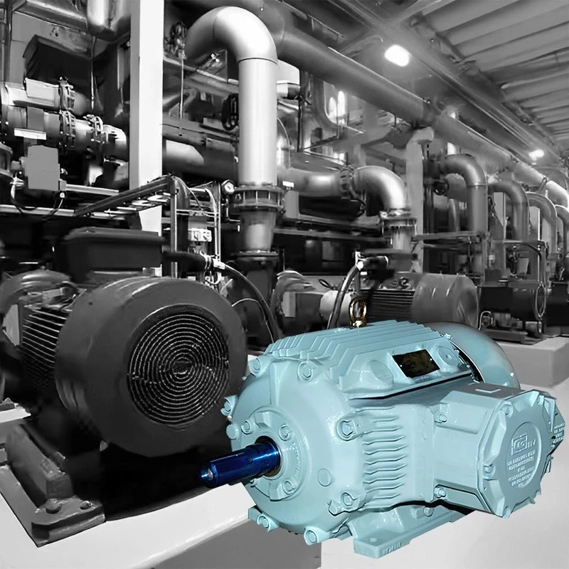  Crompton 1 HP FP50 Flame Proof Motor Image-3