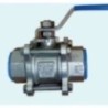 Three Piece Screwed End Ball Valve (CF8M-50 mm)