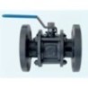 Flange End Three Piece Design W.C.B Ball Valve(15 mm)