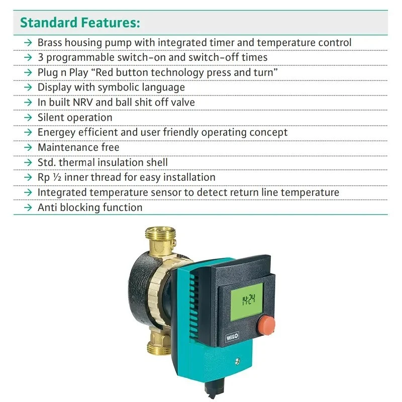  Wilo Star-Z15TT Hot water circulator Image-6