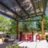 Terrace Solar Shades Pergola