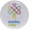 Envirochip Clinically Tested Patented Anti-Radiation Chip For Mobile Phone Kolum Design Spiral-Silver
