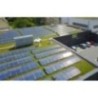 Green Roof In Elevated Solar Rooftop PV System