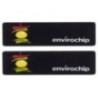 Envirochip Clinically Tested Patented Anti-Radiation Chip For Laptop Lemon-Black