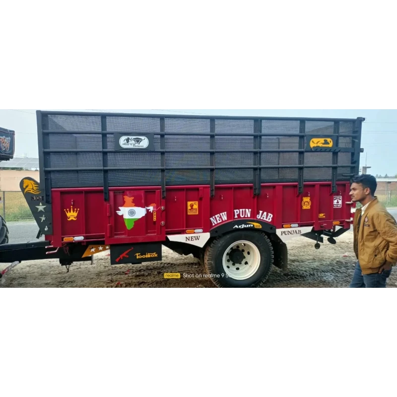  Maxcella Besol 15 feet Mild Steel Agricultural Trolley AG-TROL-15FT-MS Image2