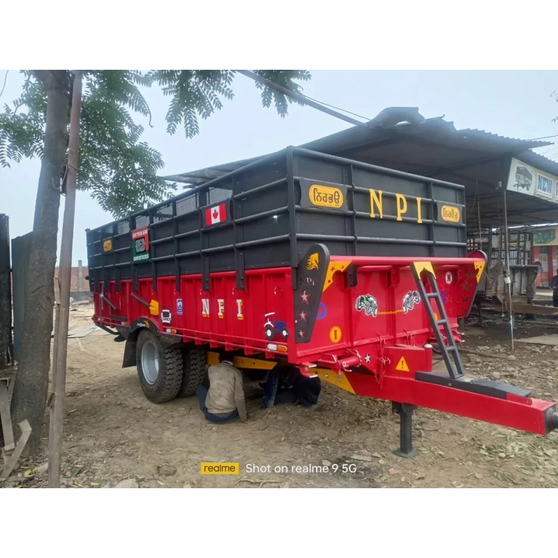  Maxcella Besol 15 feet Mild Steel Agricultural Trolley AG-TROL-15FT-MS Image4