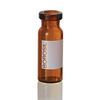 Buy Borosil 2ml Screw HPLC Vial Crimp Top Amber Vials 2022ASC021