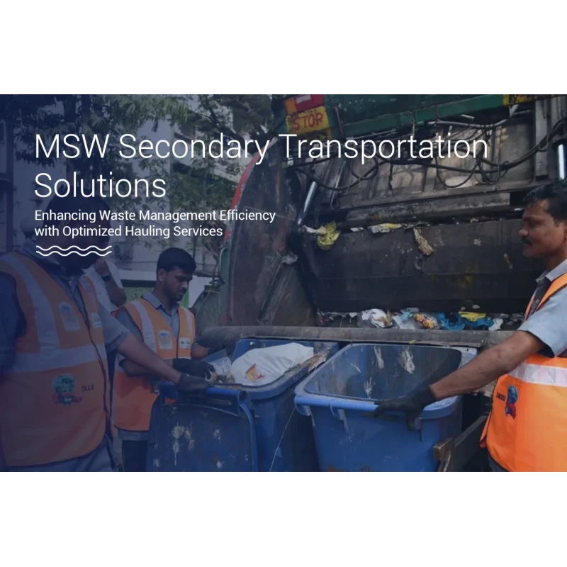 MSW Secondary Transportation Services for Waste Management
