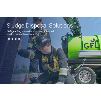 Sludge Disposal Services for Wastewater Treatment Plants