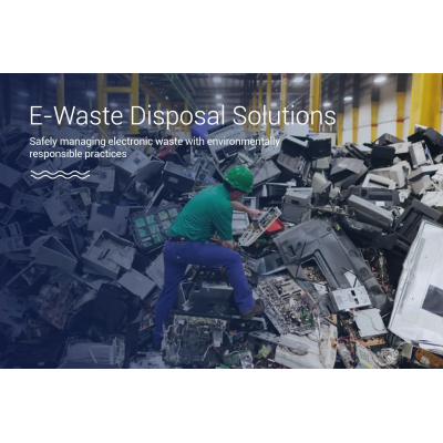 E-Waste Disposal Services for Environmental & Data Protection