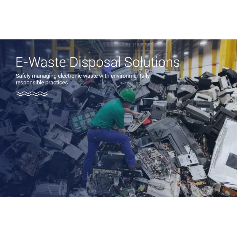 E-Waste Disposal Services for Environmental & Data Protection