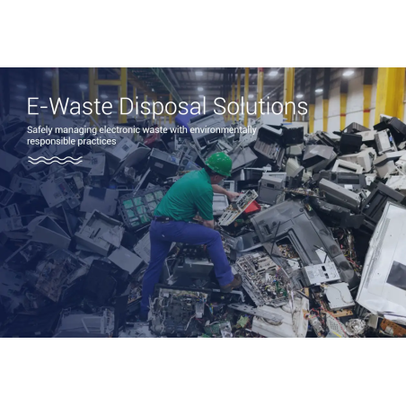 E-Waste Disposal Services for Environmental & Data Protection