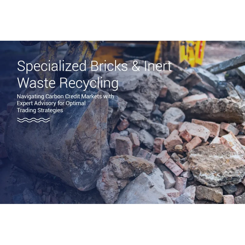 Bricks and Inert Waste Recycling for Construction Projects