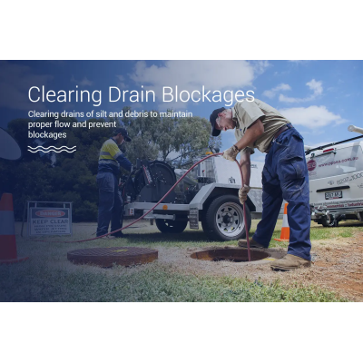 Get Drain Desilting Services for Drainage & Flood Prevention