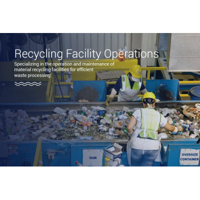 Material Recycling Facility Services for Waste Handling Online