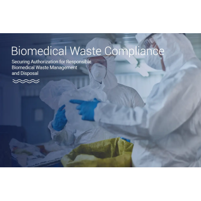 Get Biomedical Waste Authorization Services Online