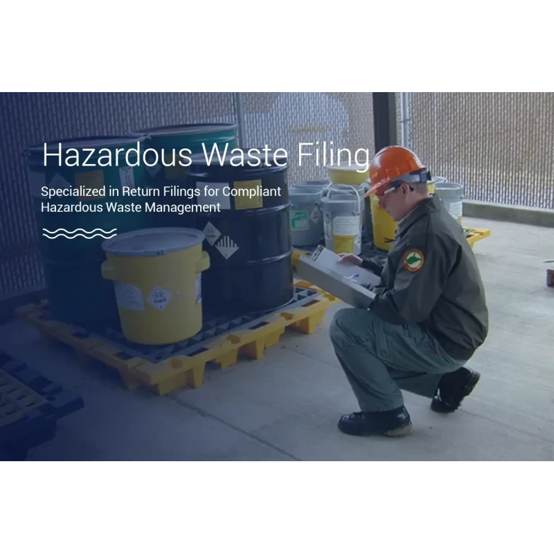 Form 4 Filing Services Hazardous Waste Management Online