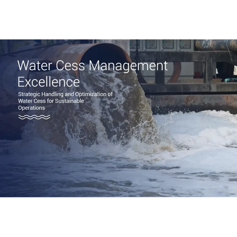 Water Cess Management Services for Efficient Use Online