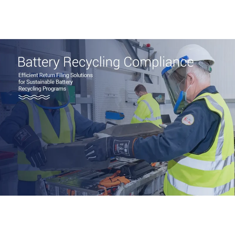 Get Battery Recycling Return Filing Services Online