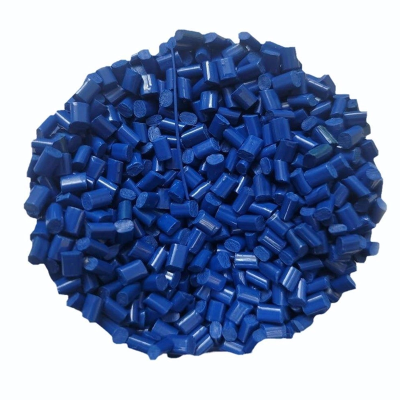 Buy ABS Medium Blue Granules at lowest price in India