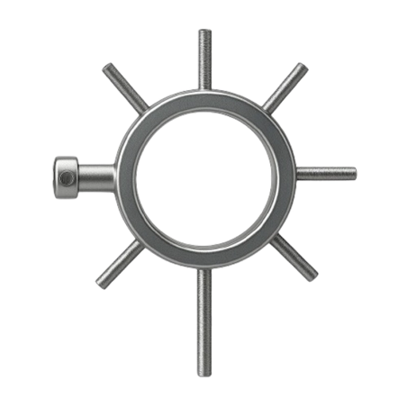 Buy 100mm SS Clips with Wing Nuts, 2-Pack at lowest price