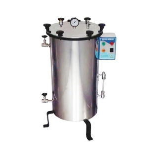 Buy Autoclave Vertical Triple Walled-Wing Nut Locking