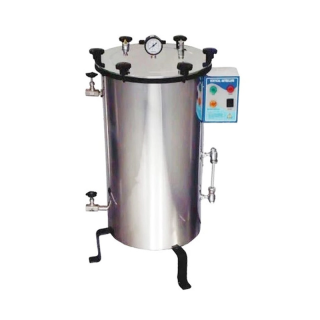 Buy Vertical Autoclave Triple Walled Wing Nut Locking GI008B