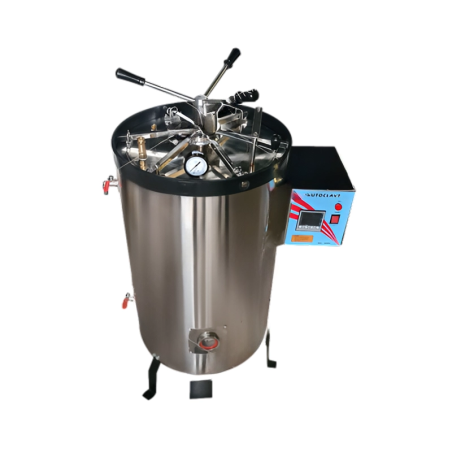 Buy Vertical Autoclave Double Walled Wing Nut Locking GI009A