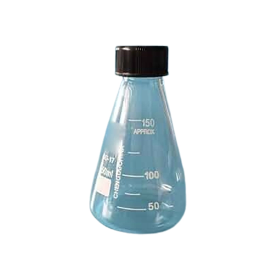 Buy Conical Flask With PTFE Screw Cap at lowest price in India