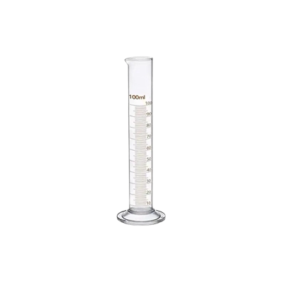 Buy Measuring Cylinder With Spout Round Base at lowest price