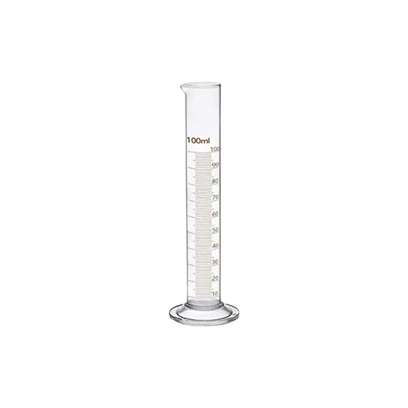 Buy Measuring Cylinder With Spout Round Base at lowest price