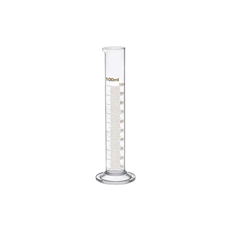 Buy Measuring Cylinder With Spout Round Base at lowest price