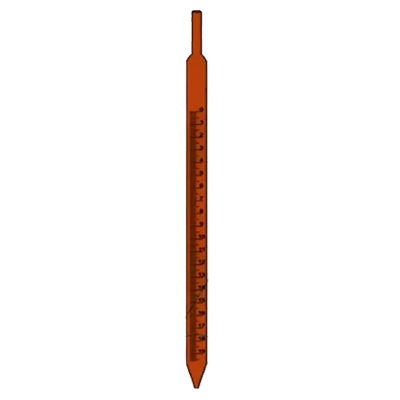 Buy Amber Colour Pipettes, Graduated, Serological at best price