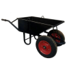 Black Double Wheel Barrow Capacity 170 to 200Kg SWB-7