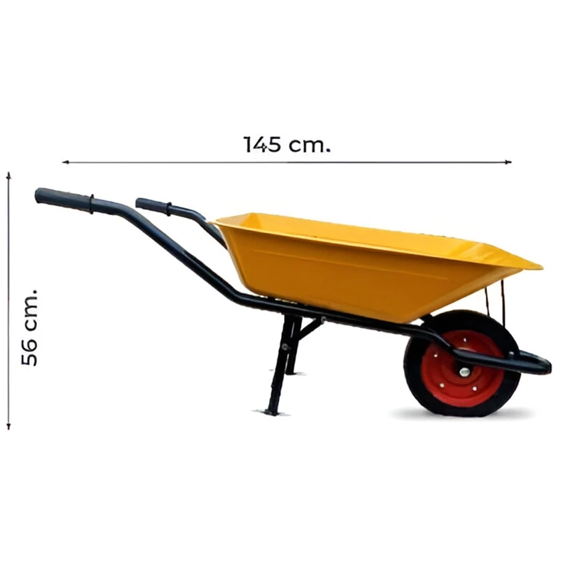 Buy Heavy Duty Hand Wheel barrow Capacity 130Kg at lowest price