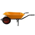 Buy Heavy Duty Single Wheel Barrow yellow Capacity 130kg