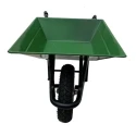 Buy Heavy Duty Single Wheel Barrow Green 150kg at lowest price