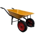 Buy Heavy Duty Mild Steel Double Wheel Barrow at lowest price