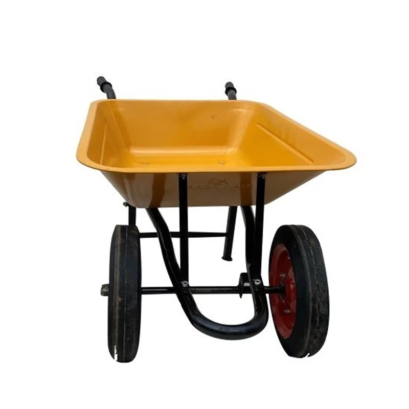 Buy Heavy Duty Mild Steel Double Wheel Barrow at lowest price