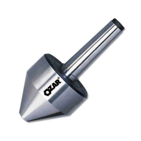 Ozar Solid Lathe Bull Nose Revolving Centers image-1