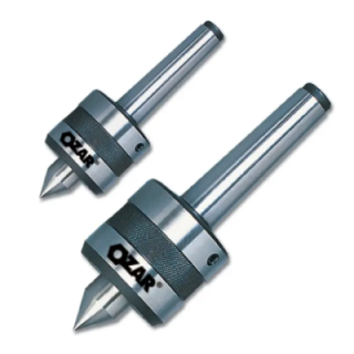Ozar Solid Lathe Live Centers Dual Bearing image-1